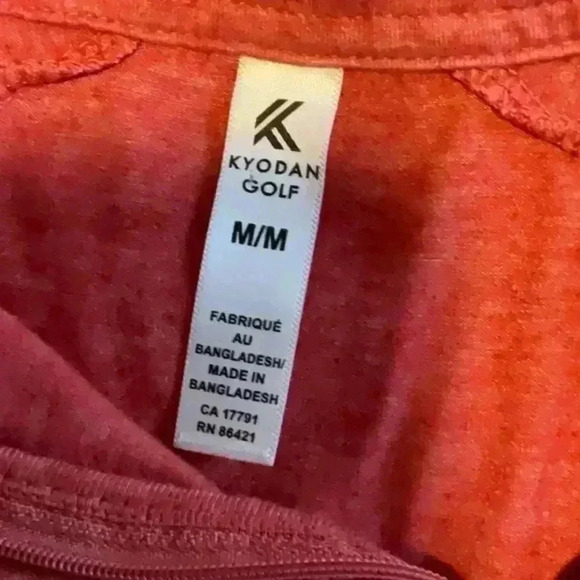 Kyodan Golf Shirt in Size  Medium - Picture 4 of 5